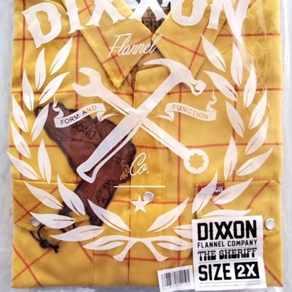 DIXXON Flannel The SHERIFF (WOODY) Flannel Shirt - Men's 2XL - Picture 11 of 13